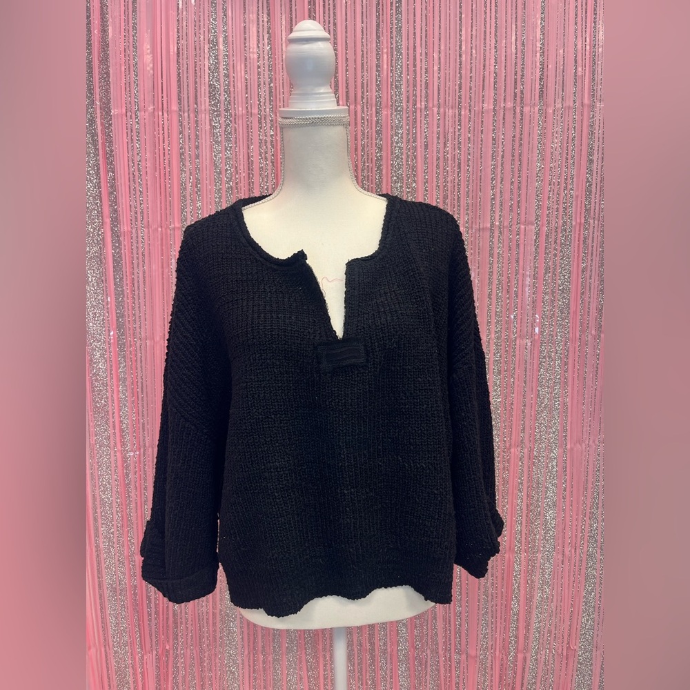 Zenana Black Sweater L/XL